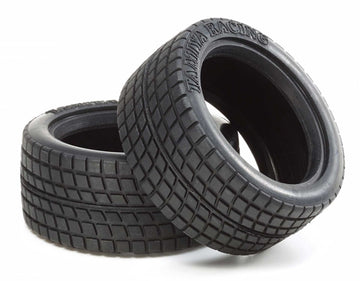 Tamiya TAM50568 300050568 M-Chassis Tread Tyre (2) Construction, 54 x 24 mm