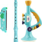 Exomoon Toddler Musical Instruments Toy Set  Trumpet, Harmonica & Recorder Flute For Kids | Fun Sound Toys For Boys & Girls Age