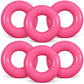 JellyArch 6 Pcs Inflatable Pool Floats 24 Inches Swim Tube Bulk for Adults Swimming Ring Pool Floaties for Beach Party Decoratio