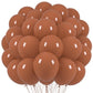 Voircoloria Coffee Brown Balloons, 66Pack 12Inch Tan Latex Party Balloons For Wedding, Birthday, Graduation, Bridal Shower, Baby