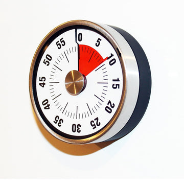 Ashley Productions 3 Timer - Time To Go, Black, Ideal for Classroom or Home Use, Reliable and Easy to Read