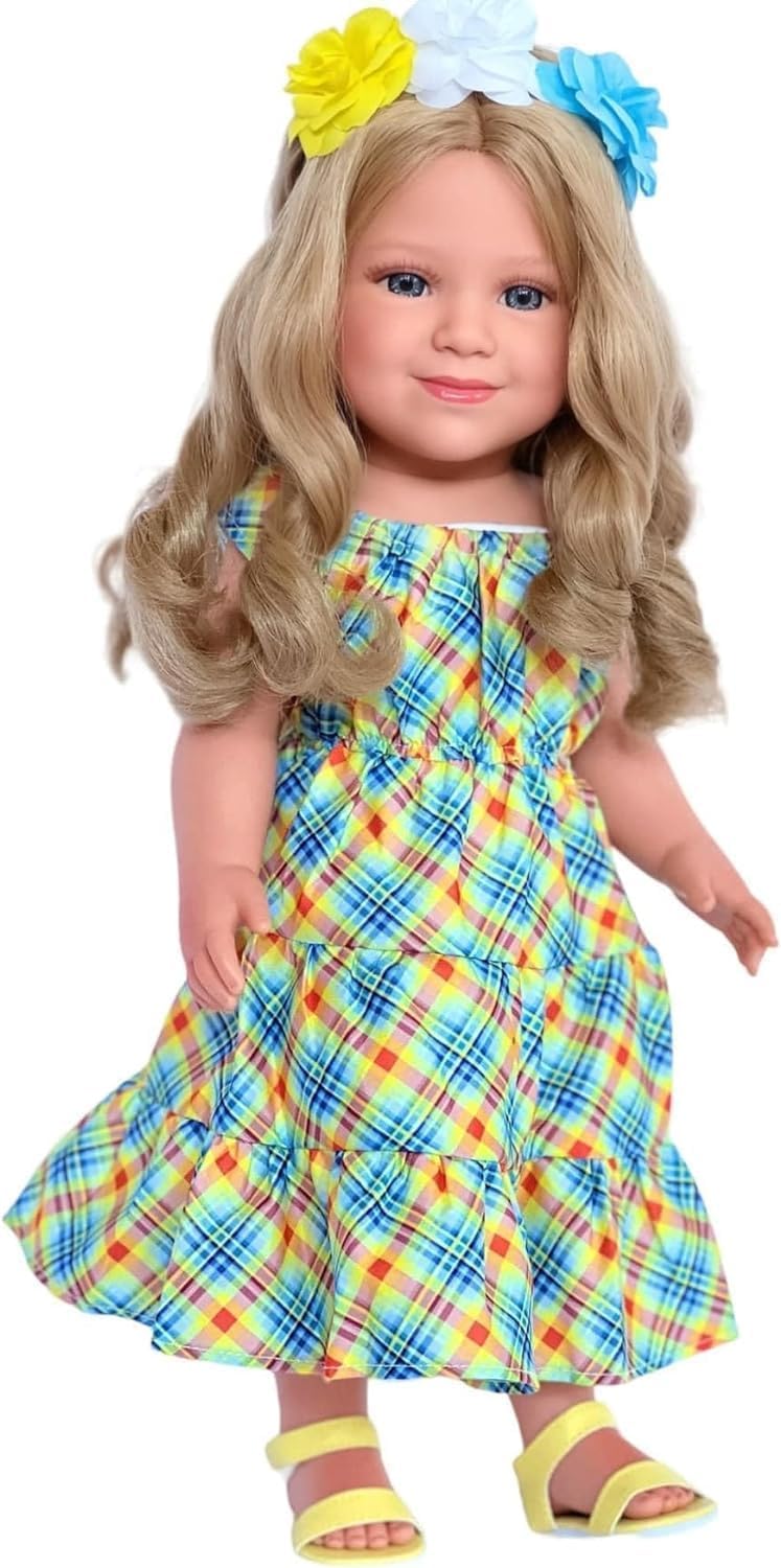 Kennedy And Friends 18 Inch Fashion Dolls- Tilt And Pose Feature And All Vinyl (F01-Wslynn)