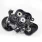 Benedict Harry CNC Aluminum Speed Transmission Case Gearbox for 1/10 RC Crawler TRX-4