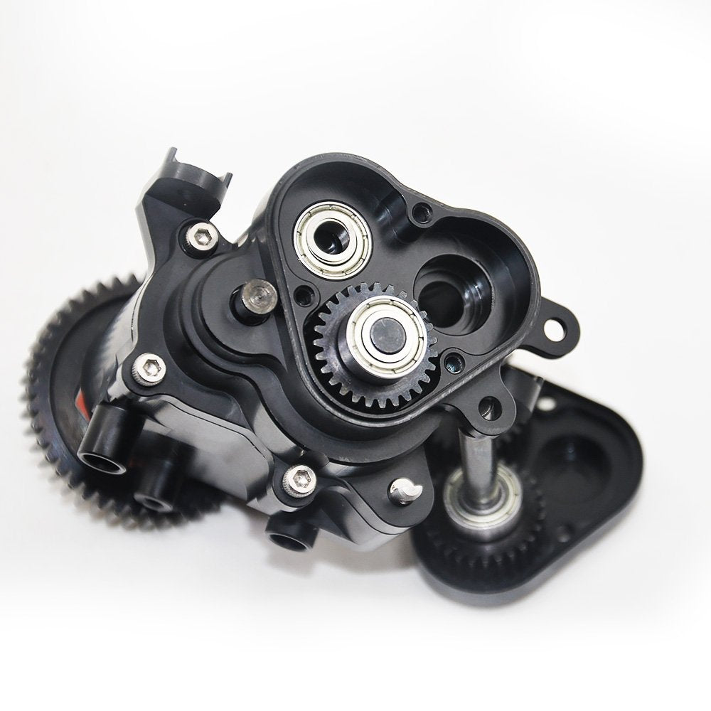 Benedict Harry CNC Aluminum Speed Transmission Case Gearbox for 1/10 RC Crawler TRX-4