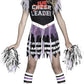 Fun World Zombie Fearleader Cheerelader Halloween Costume (Classic Version, Medium (8-10))