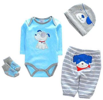Reborn Baby Dolls Clothes Boy Blue Outfits For 20'- 22' Reborn Doll Boy Clothing
