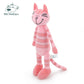 Mr Vivicare 13'' Pink Huggable Standing Cat Stuffed Animals Plush Toy,Stuffed Cat Plush Toys For Girls,Cat Toys For Kids,Great G