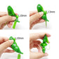 Honbay 6Pcs Pea Pod Decompression Toy Squeeze Beans Peapod Fidget Toy Extrusion Edamame Pea Keychain Keyring Stress Relieving Keychain Toys