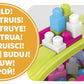 Mega Bloks Building Toy Blocks For Toddlers 1-3, Block Scooping Wagon Learning Toy With Storage - Pink