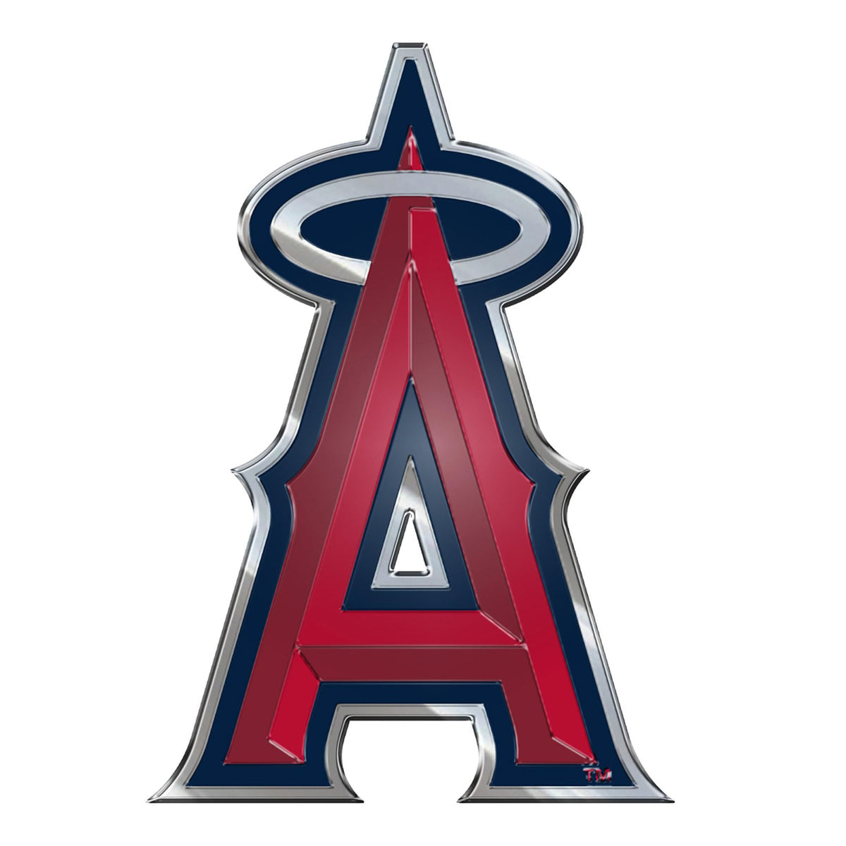 FANMATS 60394 - MLB - Los Angeles Angels Embossed Color Emblem | A Primary Cap Logo