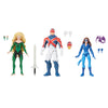 Marvel Legends Excalibur Multipack - Captain Britain, Meggan, Shadowcat & 9 Accessories, Multicolor, Model F4736