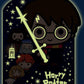Playhouse Glow In The Dark Harry Potter Chibi 28-Piece Die-Cut Shaped Mini Puzzle For Kids