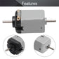 Fielect 5Pcs DC Motor 3V 11000RPM Micro Motor Mini Motor Electric Motor Round Shaft for RC Boat DIY Airplane Toys Model DIY Hobb