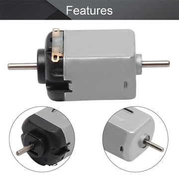 Fielect 5Pcs DC Motor 3V 11000RPM Micro Motor Mini Motor Electric Motor Round Shaft for RC Boat DIY Airplane Toys Model DIY Hobb