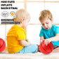 TNELTUEB Mini Basketball for Kids Replacement 3 Pack with enhanced Pump  Fits All Standard Swimming Pool Basketball Hoop Indoor Outdoor Pool Game Toy Water Games - Soft and Bouncy8.5 Inch