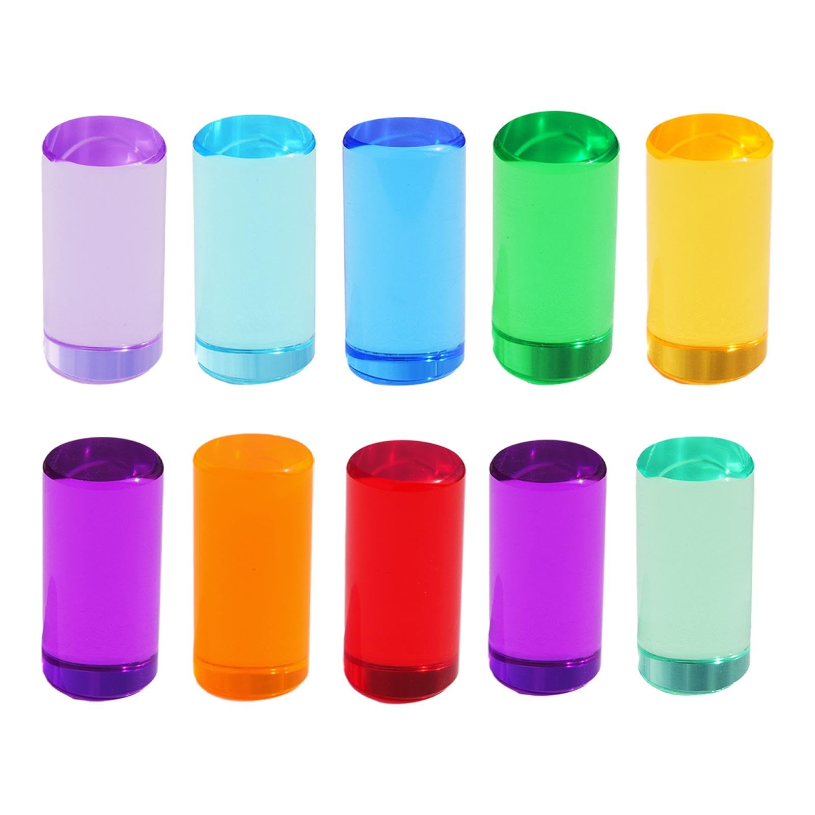Club BollywoodRainbow Building Blocks Set Birthday Gift Rainbow Acrylic Gemstone Cylinders 5Cm|Toys & Hobbies|Educational|Other 
