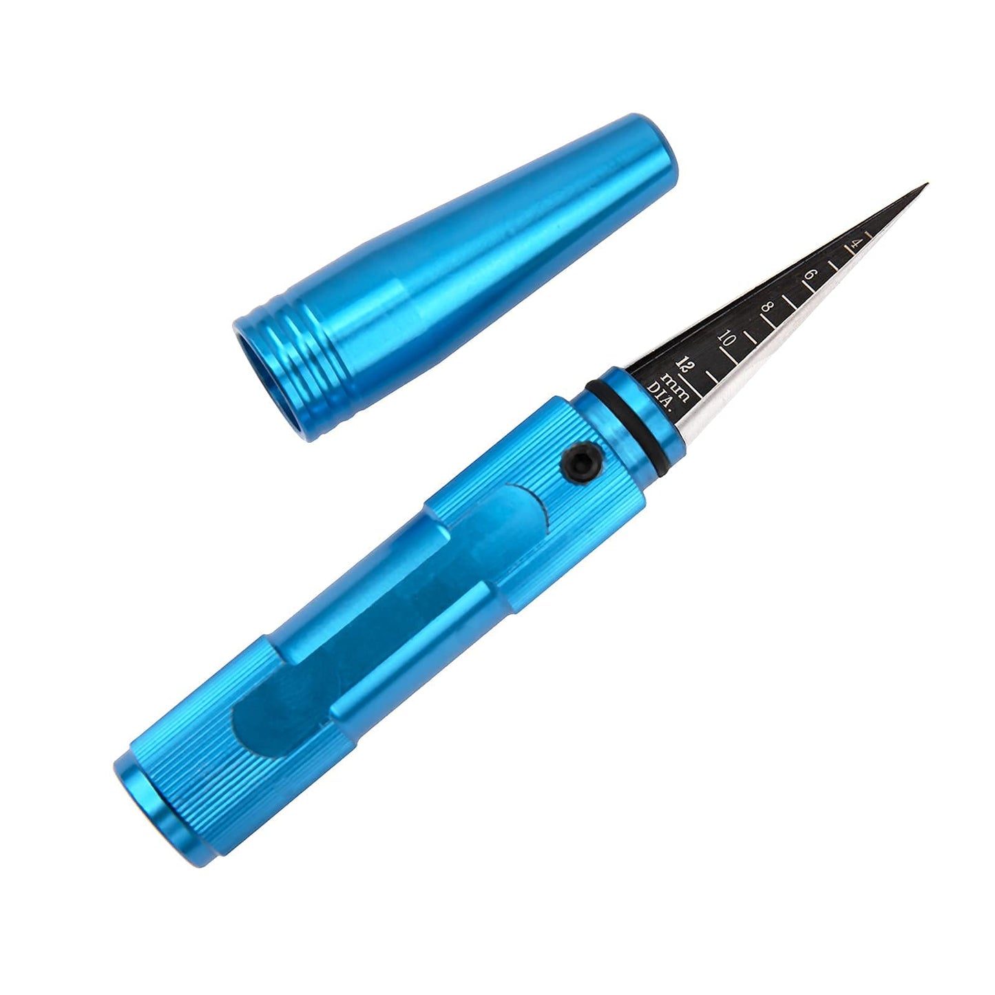 ShareGoo RC Hole Puncher Reamer,RC Body Reamer with Sleeve 0-14mm Compatible with Traxxas Axial HPI HSP RC Car Body Shell Boat H