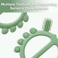 Haakaa Silicone Crab Baby Teether,Teething Toys,360 Baby Toothbrush Head For Infant Self-Brushing Training,Food-Grade Silicone,P