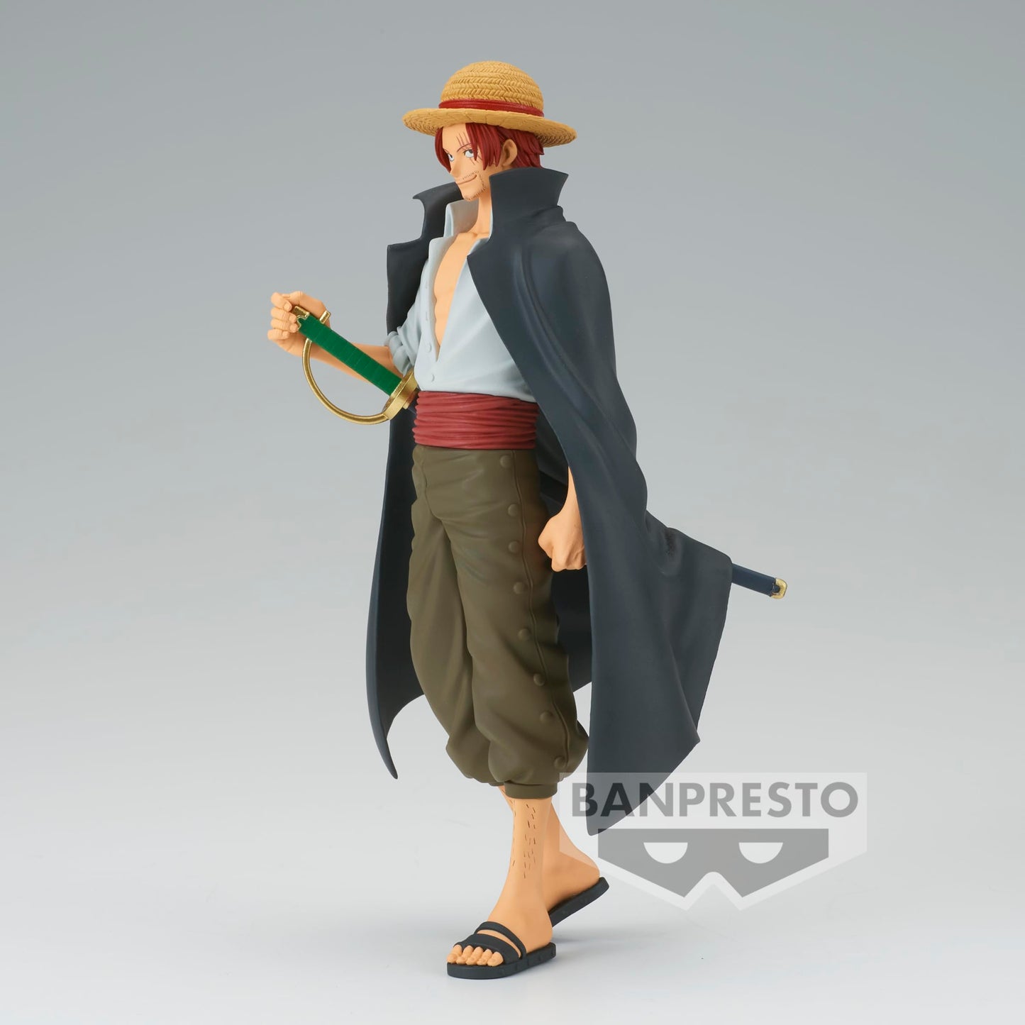 Banpresto One Piece Shanks DXF Figure - Mediano, Plastic, Shanks 2, Model BPR88605