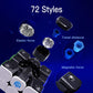 Gan 356 X S, Gan Cube 3X3, Magnetic Magic Cube, Stickerless Speed Cube Puzzle Toy, 67G Light Weight, 72 Configurations