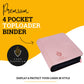 Card Guardian - Toploader 4 Pocket Premium Binder With Zipper For 160 Cards - Side Loaded Pockets - Compatible With Sports And T
