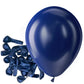 Bezente Navy Blue Latex Party Balloons - 150 Pack 5 Inch Matte Small Dark Blue Helium Balloons For Birthday Baby Shower Graduati