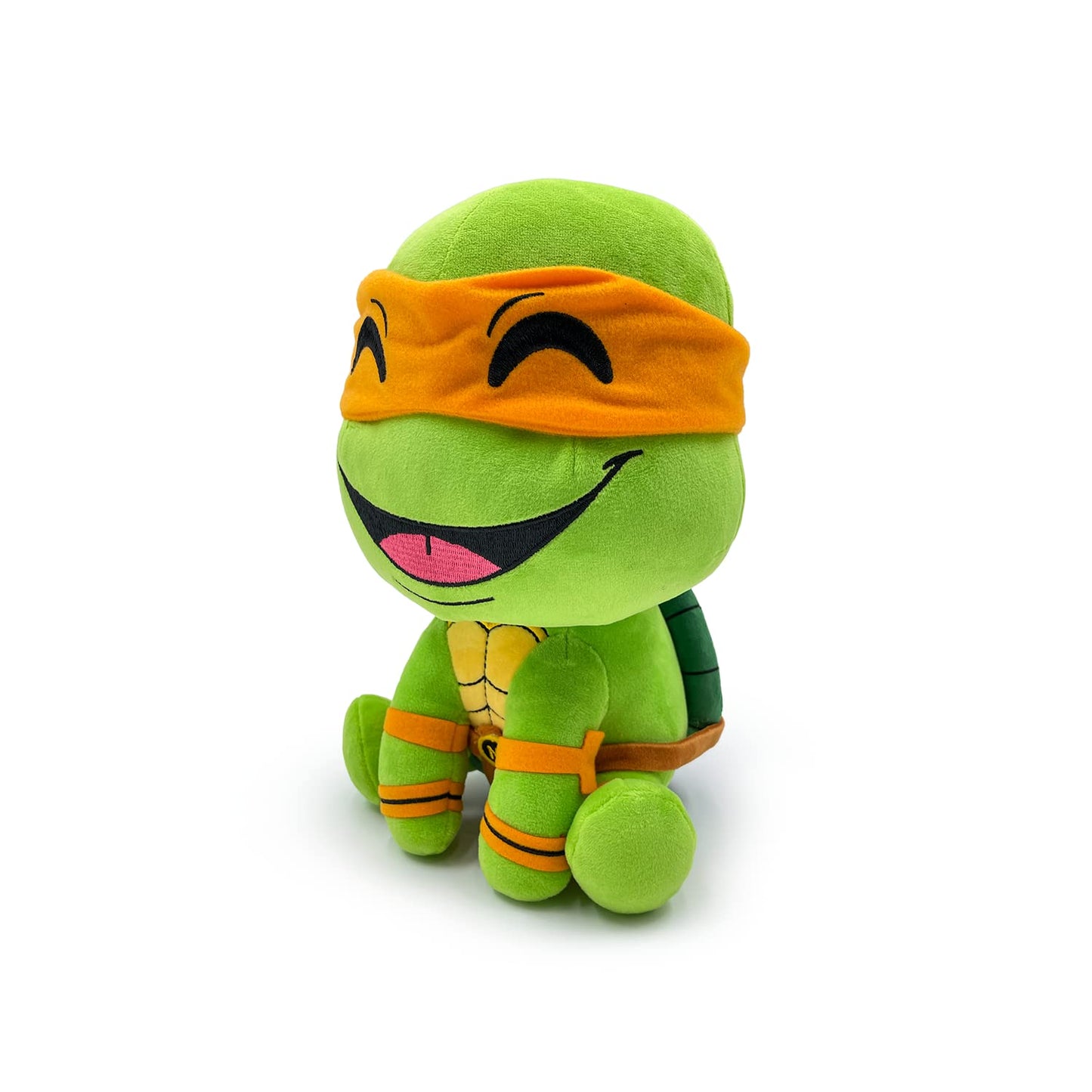 You Tooz Michelangelo Plush 9" - TMNT Chibi Plush Toy in Orange, Cotton Material, Model MICHELANGELOPLUSH9IN