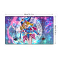 New Mlikemat Playmat Dark Magician Girl Tcg Ccg Ocg Trading Card Game Mat With Zones + Free Bag (Zd039-555-A)