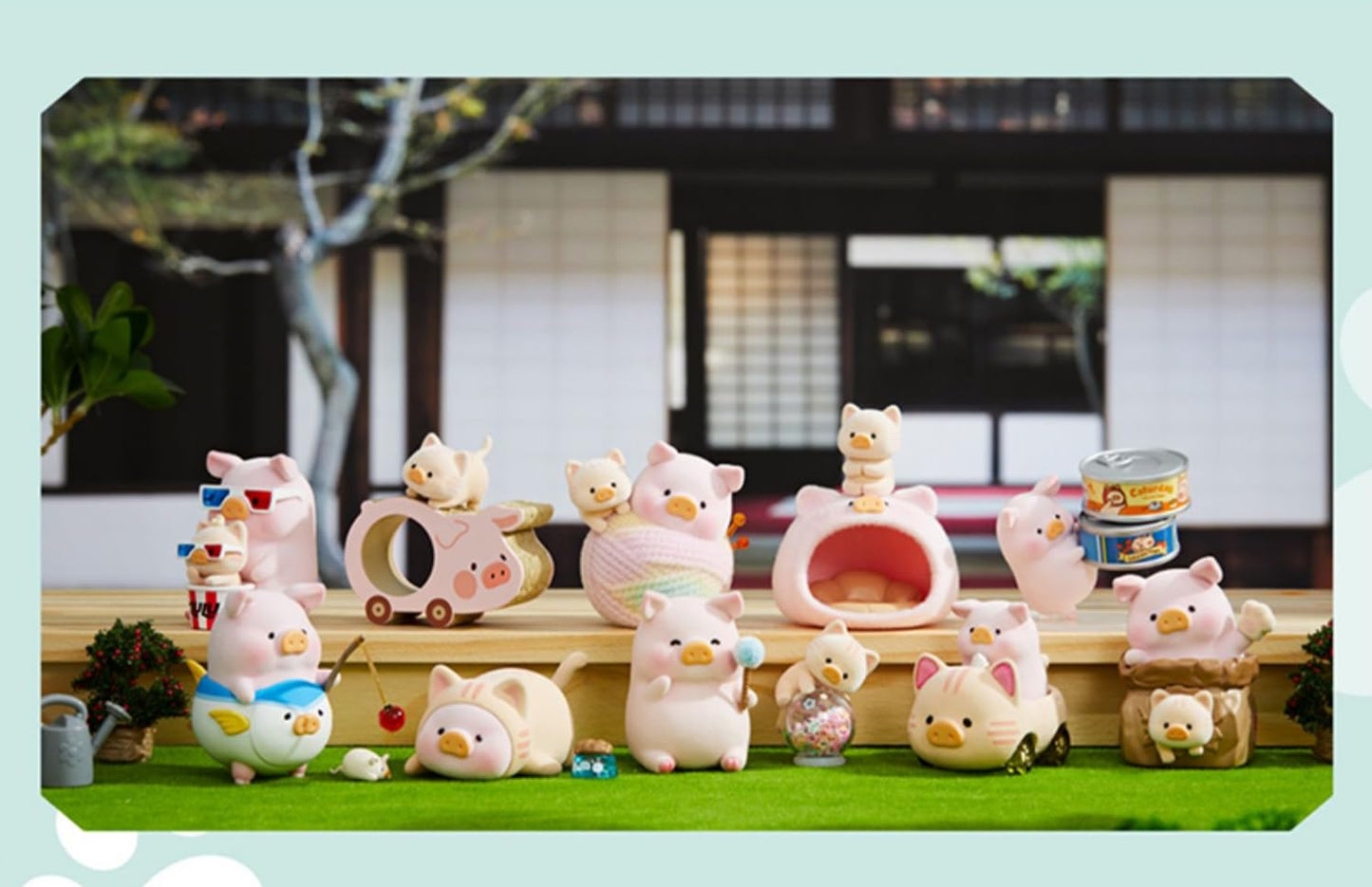 Maidimiao Lulu The Piggy Cat Ur Day Caturday Series 1Pc Cute Pig Blind Box Figures Collectible Toys Birthday Gift