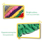 Kikigoal 12 Feet Elastic Fleece Cooperative Stretchy Band, Creative Movement Prop For Group Activities