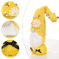 Vivianyo Hd 14Inch Gnomes Plush Decorations With Bumble Bee & White Daisy Decorative Standing Summer Mr Gnomes Swedish Collectib