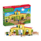 Schleich Farm World Animal Farm Playset With Figurine And Accessories - 92Pc Kids Animal Farm Playset With Cow, Horse, Pig, Bull, And Accessories For Boys And Girls, Gift For Kids Age 3+, Yellow