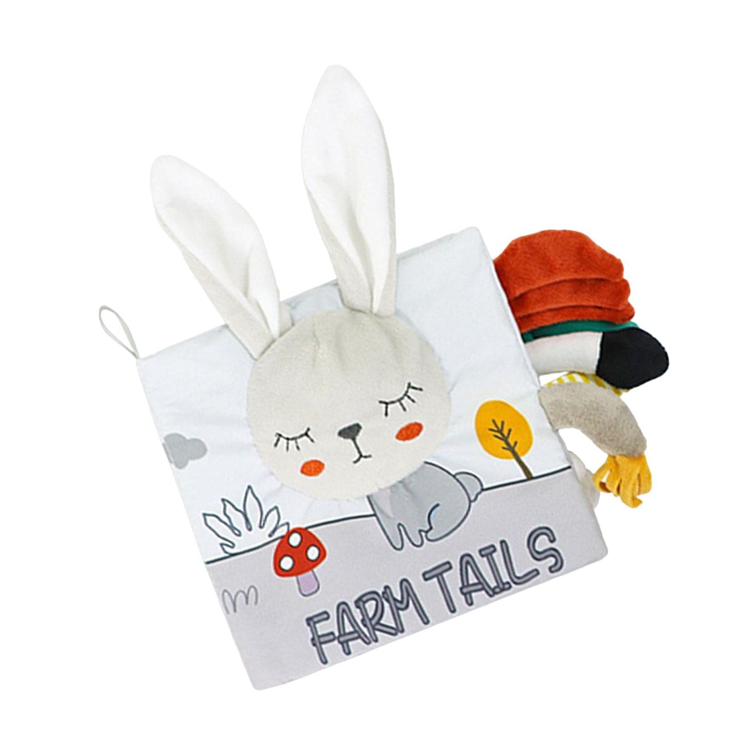 BnfBaby Crinkle Book: Early Educational Interactive Toy For Companion Learning, Soft Activity Book With Funny Story And Colorful