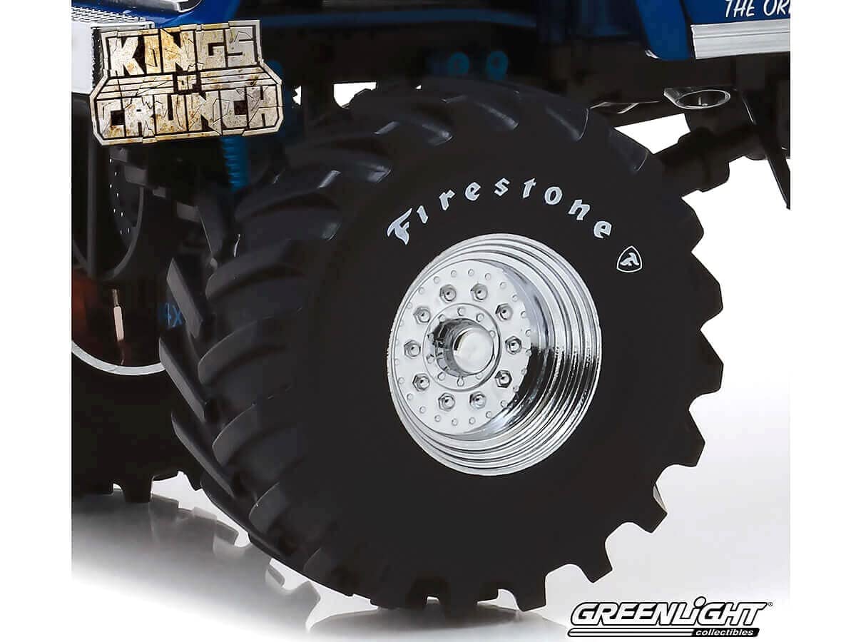 Greenlight 48-Inch Monster Truck Firestone Wheels & Tires 6 Piece Set Kings Of Crunch 1/18