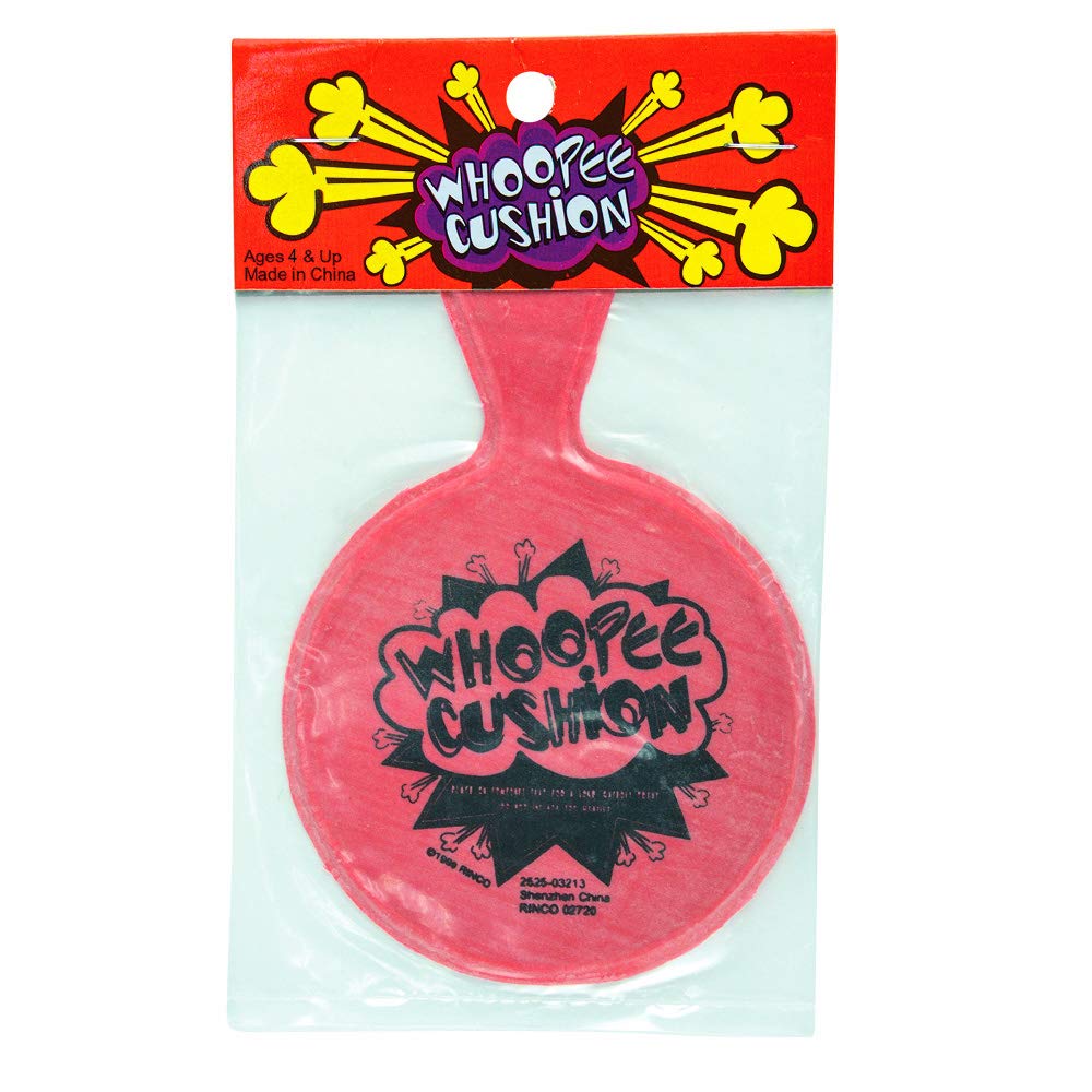 Rhode Island Novelty 3 Inch Whoopee Cushions, Pack Of 12