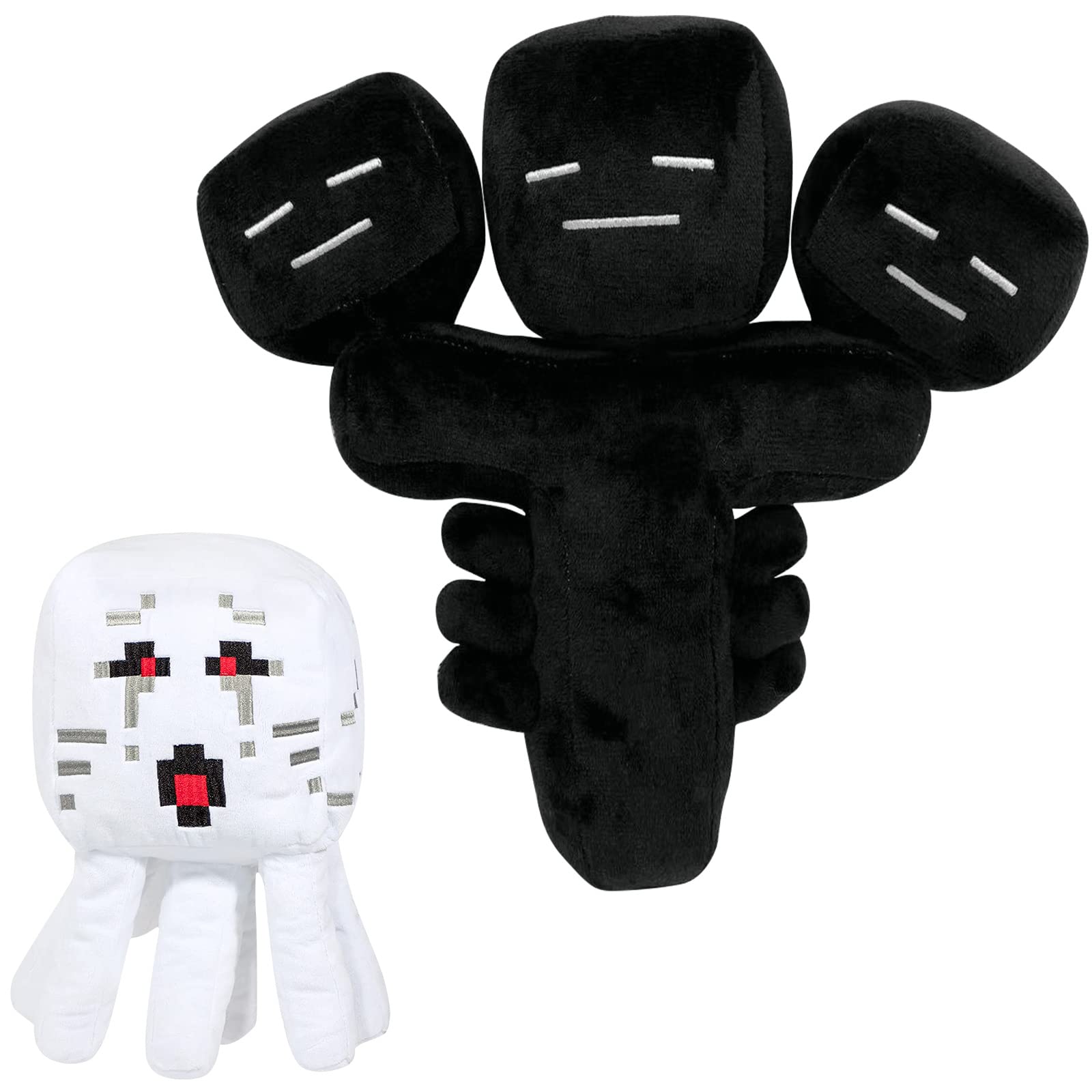Eohx Wither Storm Plush Ghast Plush,Soft Cartoon Stuffed Animals Plushies Figure Doll For Kids Game Fan Halloween Birthday Gift