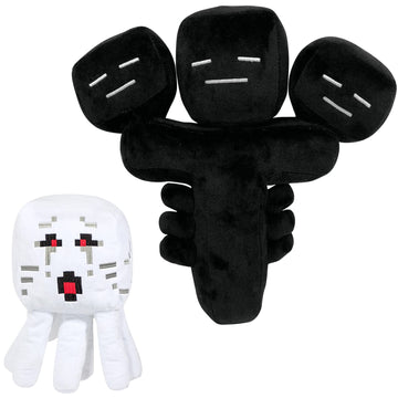 Eohx Wither Storm Plush Ghast Plush,Soft Cartoon Stuffed Animals Plushies Figure Doll For Kids Game Fan Halloween Birthday Gift