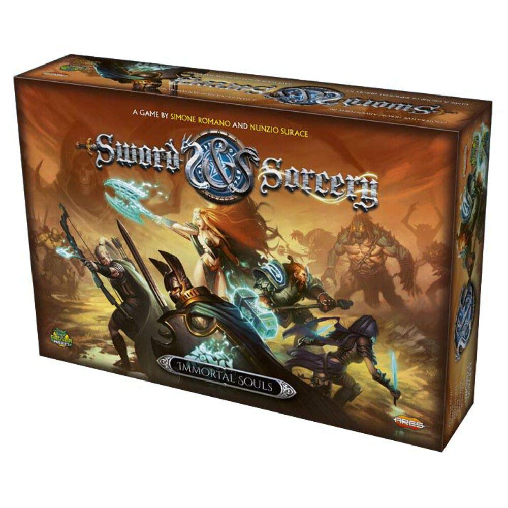 Ares Games AREGRPR101 decorative replica blade and Sorcery Immortal Souls Game  Multicoloured  for ages 13 years to 99 years
