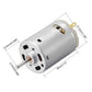 EX ELECTRONIX EXPRESS 9V Heavy Duty DC Motor 12,500 RPM Max (1.08'' Diameter x 1.48'' Length)