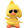Wonuu Bobble Heads Ducks, Car Dashboard Decor Cute Yellow Shaking Head Duck Doll For Car Interior Ornament With Glasses, Necklac