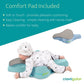 Crawligator Baby Tummy Time Toy - Develops Gross Motor Skills - Ergonomic Design For Comfort