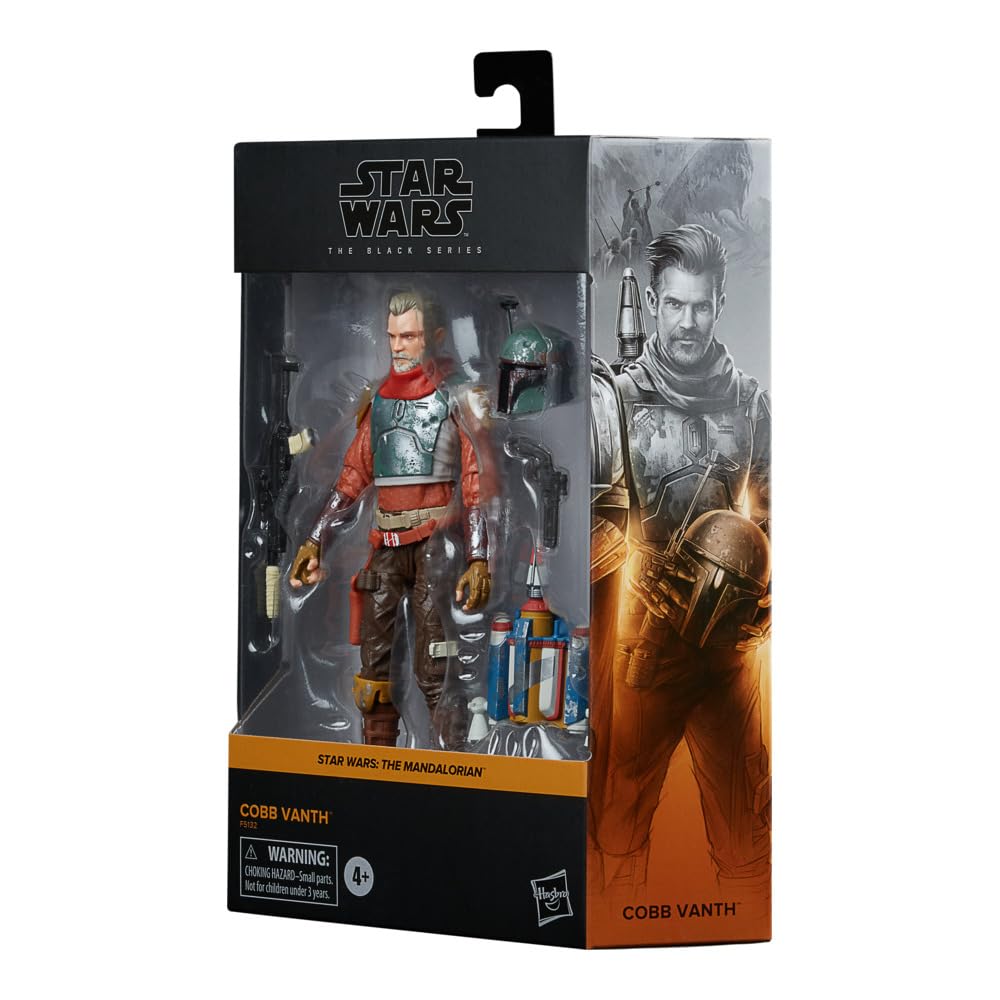 Star Wars The Black Series Cobb Vanth Toy 6-Inch-Scale The Mandalorian Collectible Action Figure, Toys For Kids Ages 4 And Up
