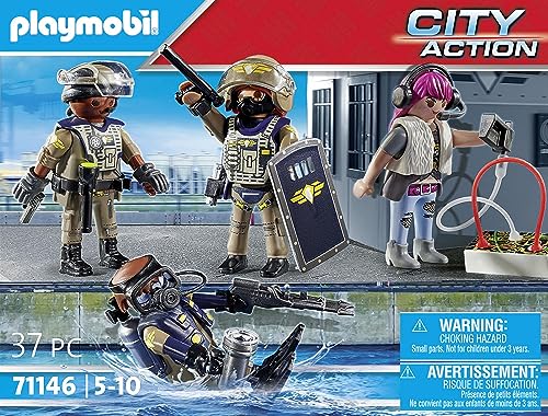 Playmobil Tactical Police Figure Set