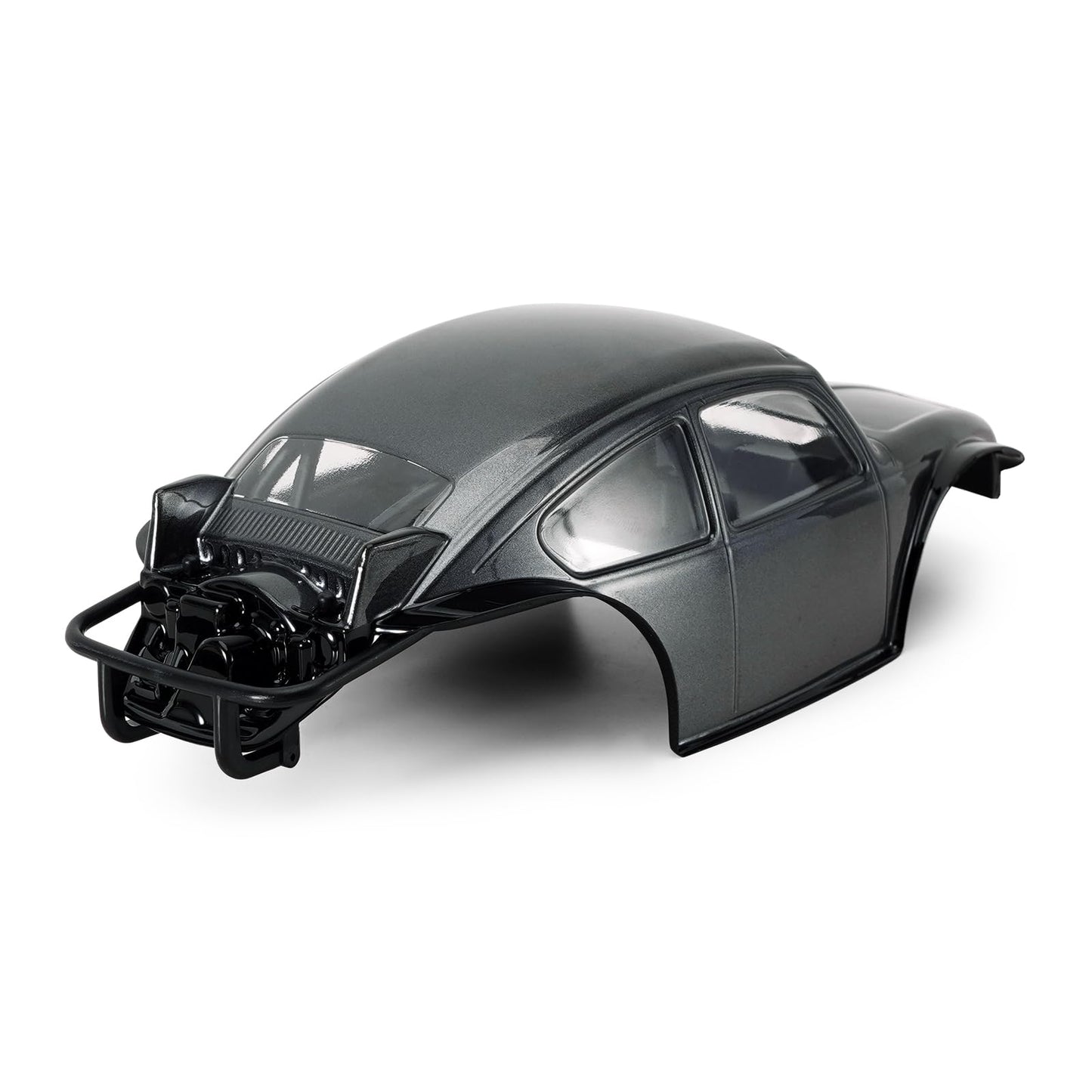 INJORA BUG24 Body with Roll Cage for 1/24 Axial SCX24 C10 JLU Bronco Base Camp Upgrade(Grey)