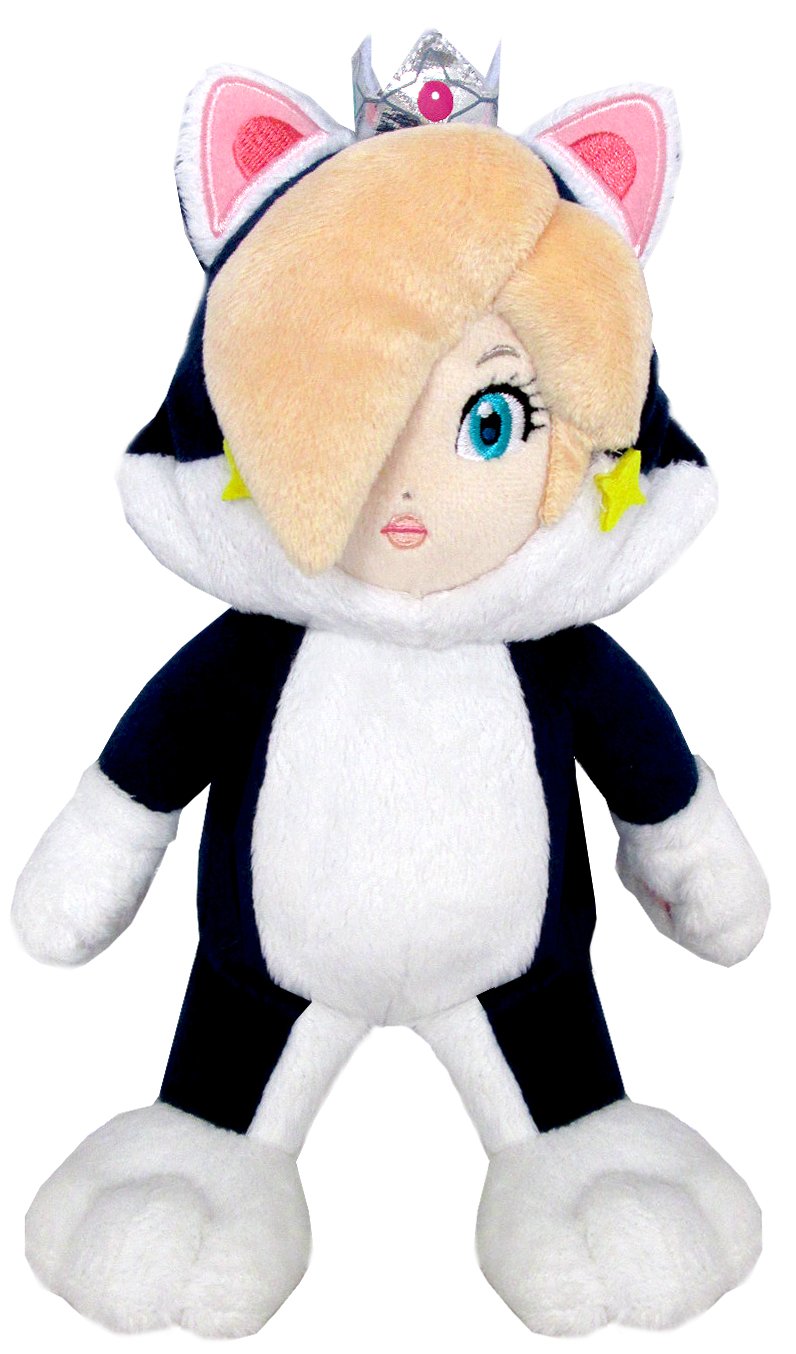 Sanei Super Mario Series 9' Cat Rosalina Plush Doll