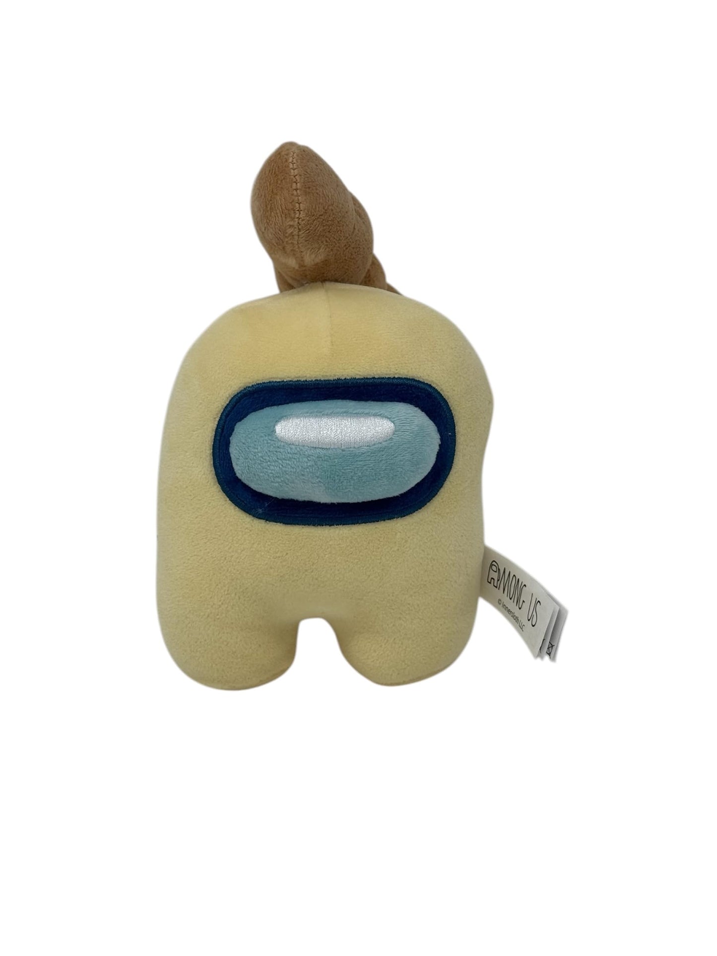 Just Toys LLC Among US 6'' Plush Assortment - Collection 1 (Banana Yellow w/Baguette)