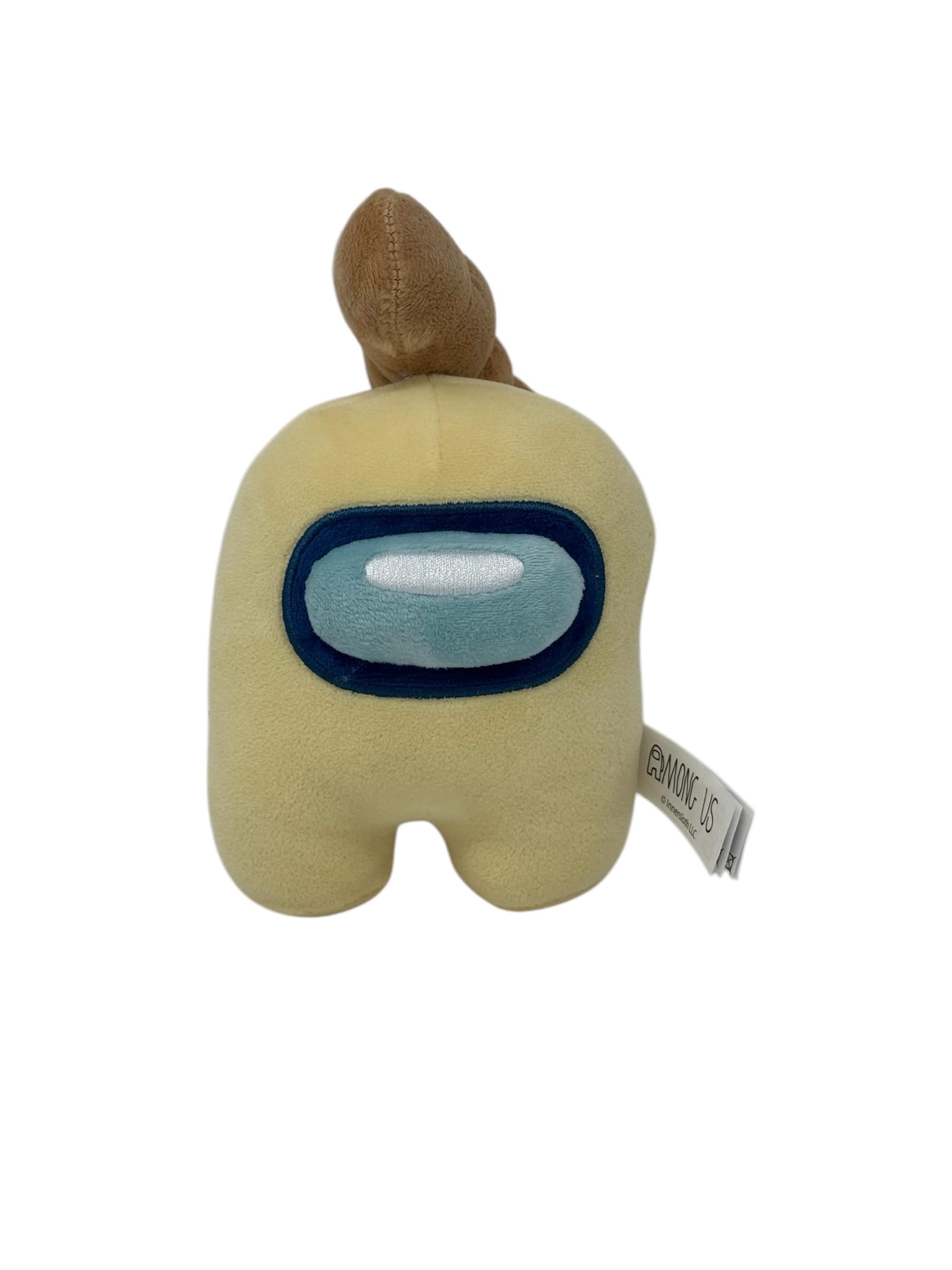 Just Toys LLC Among US 6'' Plush Assortment - Collection 1 (Banana Yellow w/Baguette)