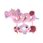 MERISHOPP Spiral Hanging Stroller Toy Car Seat Toy for 06 Months Newborn Gifts Babies Elephant|Baby|Toys for Baby|Crib Toys
