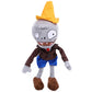 Jhesao 12' Pvz Plush Conehead Zombies Brown Coat Toys Pvz 1 2 Stuffed Soft Doll Roadblock Conehead Zombie New