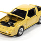 1988 Conquest TSi San Marino Yellow Modern Muscle Series 1/64 Diecast Model Car by Auto World 64502-AWSP187B